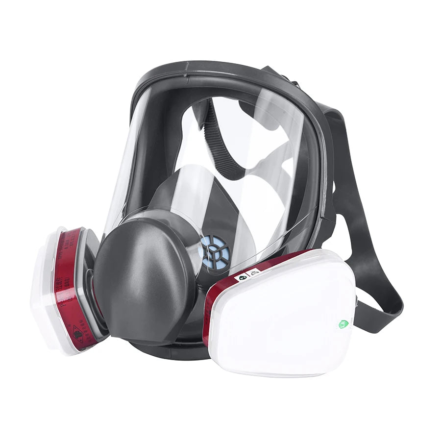 6800 Full Face Respirator Gas Mask Gas Masks Survival Nuclear and Chemical with Activated Carbon Filter