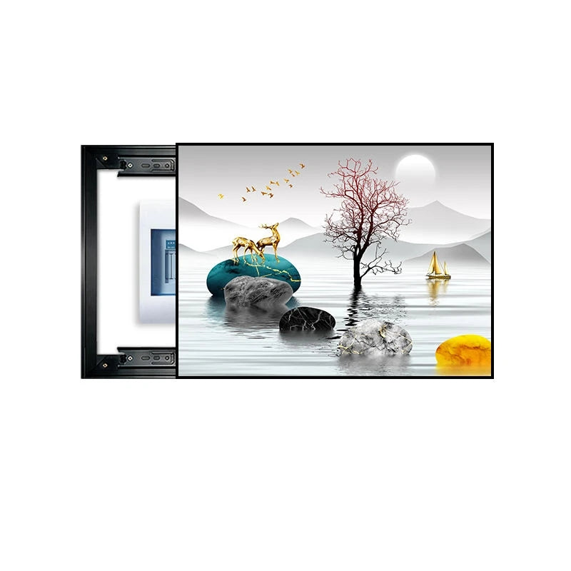 Deer Beautiful High End Atmospheric Electric Meter Box Compact Electric Meter Housing for Efficient Space Utilization