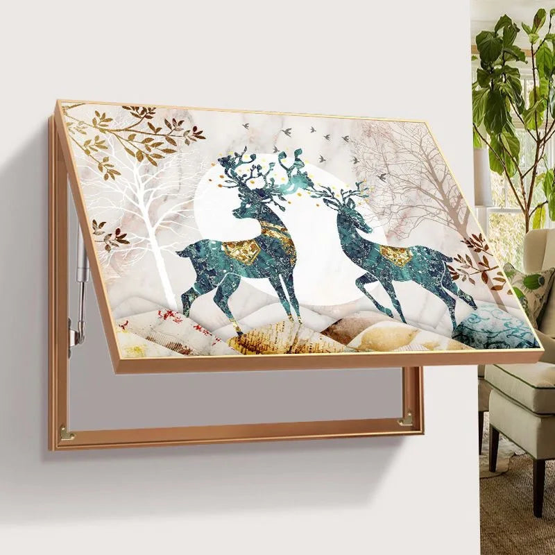Deer Beautiful High End Atmospheric Electric Meter Box Compact Electric Meter Housing for Efficient Space Utilization