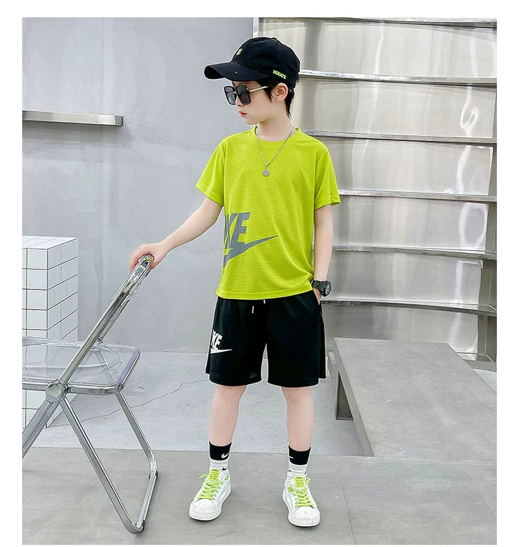Ice Silk Quick-Drying 2024 Summer Wear Sports Soccer Uniform
