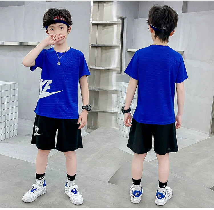 Ice Silk Quick-Drying 2024 Summer Wear Sports Soccer Uniform