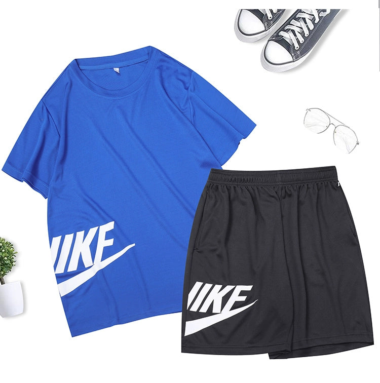 Men's Summer Short Sleeve Quick Drying Clothes Workout Exercise Outfit