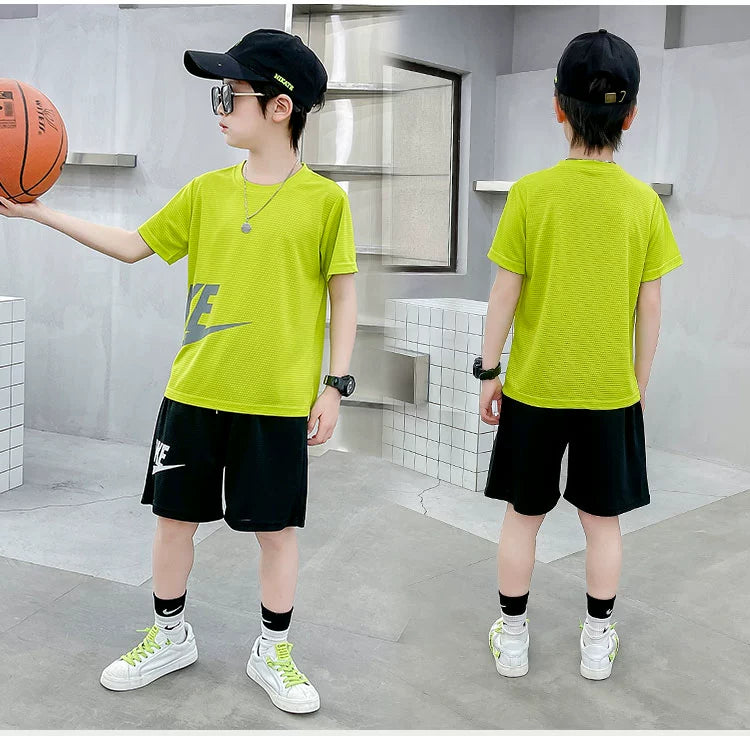 Ice Silk Quick-Drying 2024 Summer Wear Sports Soccer Uniform