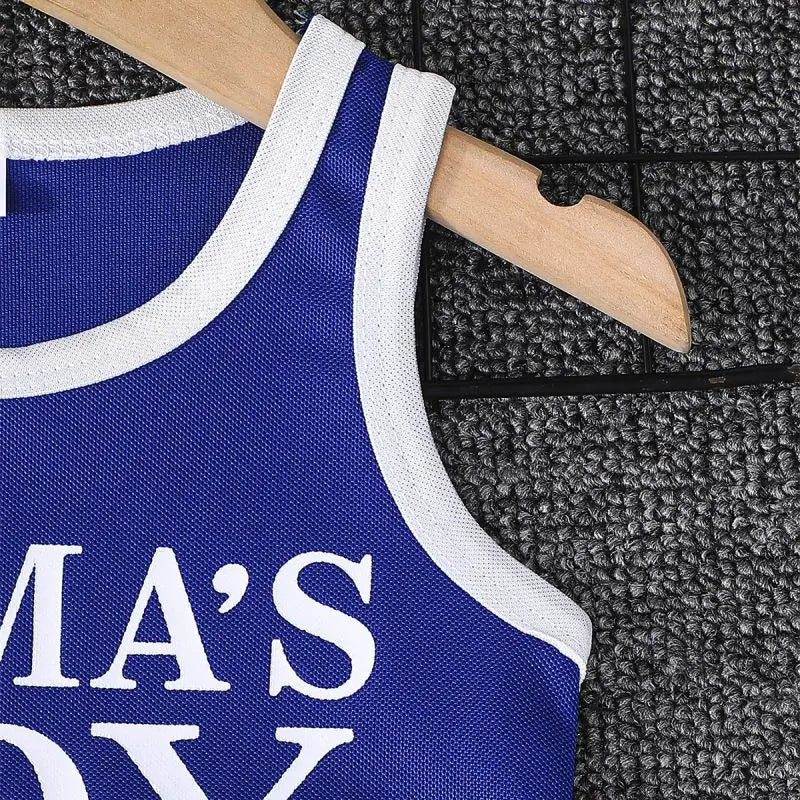 2Pcs Children's Summer Basketball Sets Quick-drying Suits Boys Girls Sport Vest+Shorts Teen Casual Sleeveless Outfits