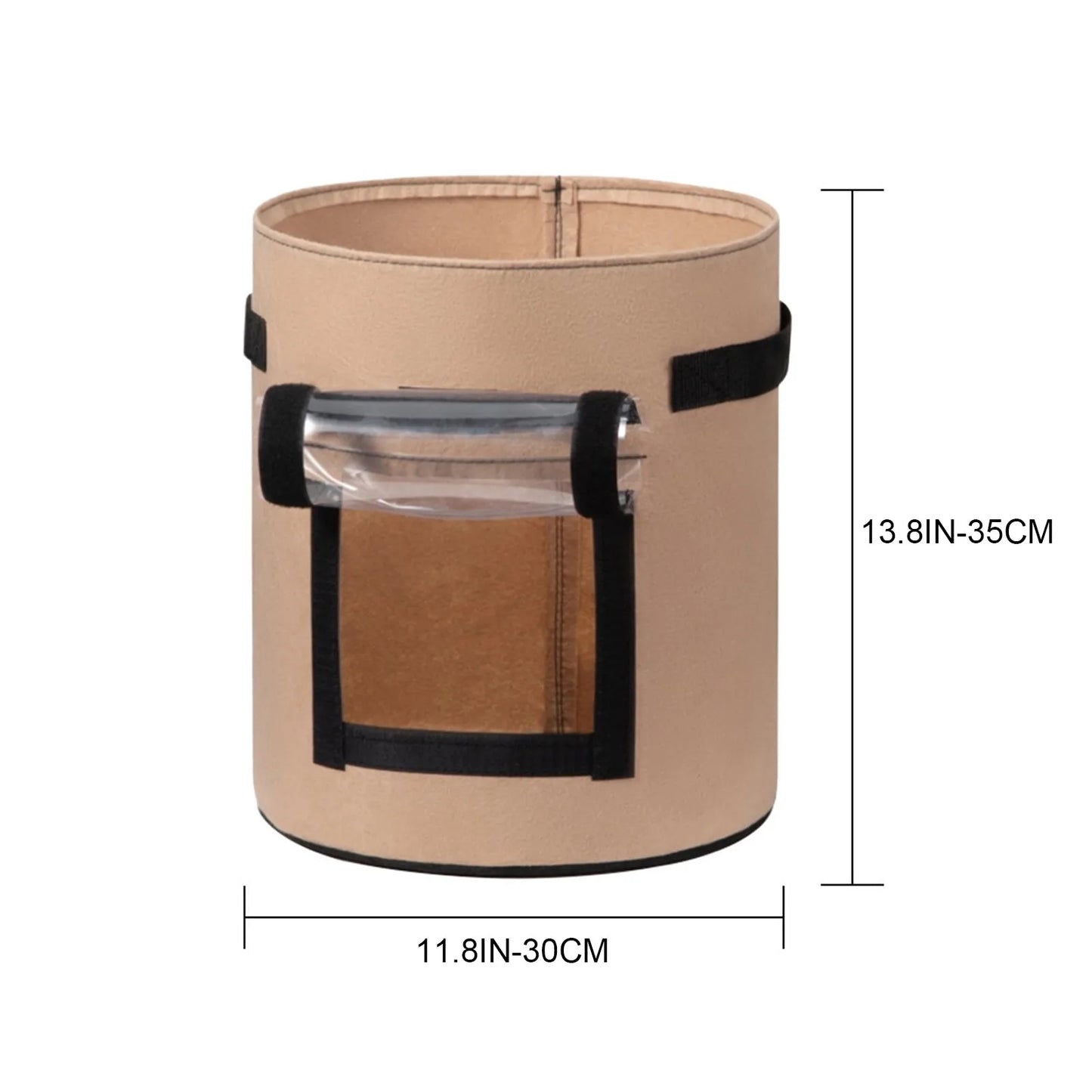Diy Potato Growplanter Feltcloth Planting Container Bag Thicken Garden Pot Tools Home Garden Supplies Planter For Vegetables Hom