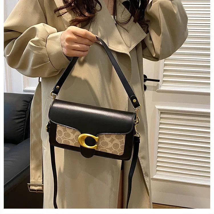 Retro Crossbody Bag Casual Single Shoulder Bag Outdoor Travel Handbag Women's Fashion Trendy Bag Versatile Handbag