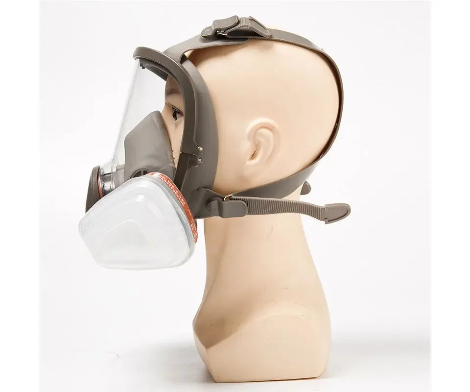 Fog-Proof 6800 Full Face Gas Mask Respirator Sets Industrial Painting Spraying Respiration Safety Work Protective Respirador