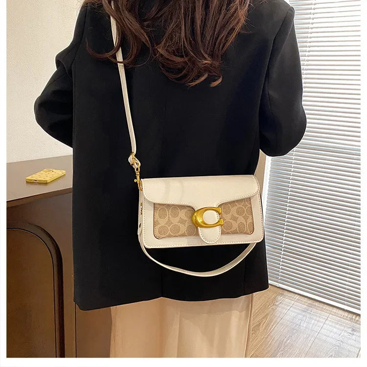 Retro Crossbody Bag Casual Single Shoulder Bag Outdoor Travel Handbag Women's Fashion Trendy Bag Versatile Handbag