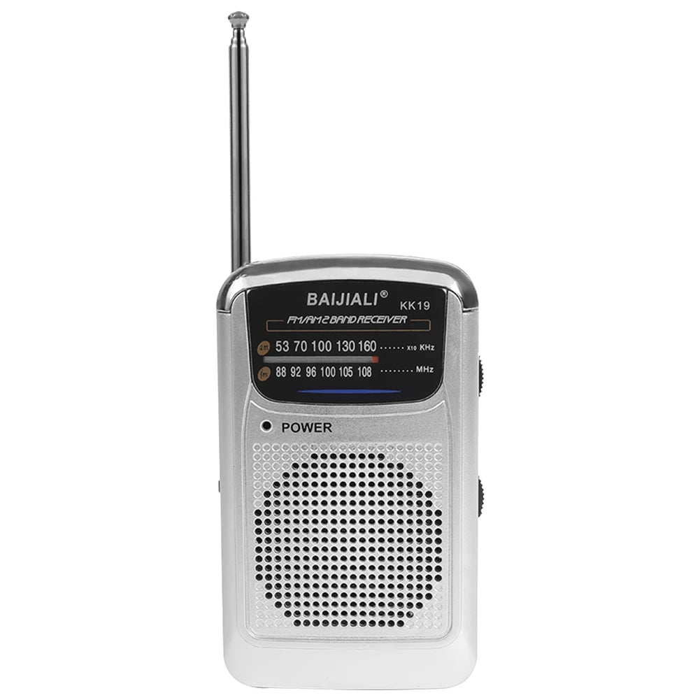Mini Radio KK19 KK67 KK78 Portable Radio FM AM Battery Operated Handheld Built-in Speaker Radios For Running Walking Small Radio