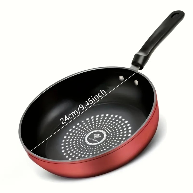 24cm Cast Iron Omelette Pan Nonstick Honeycomb Fry Pan Hot Frying Pans Electric Gas Cooktops Compatible Kitchen Cookware