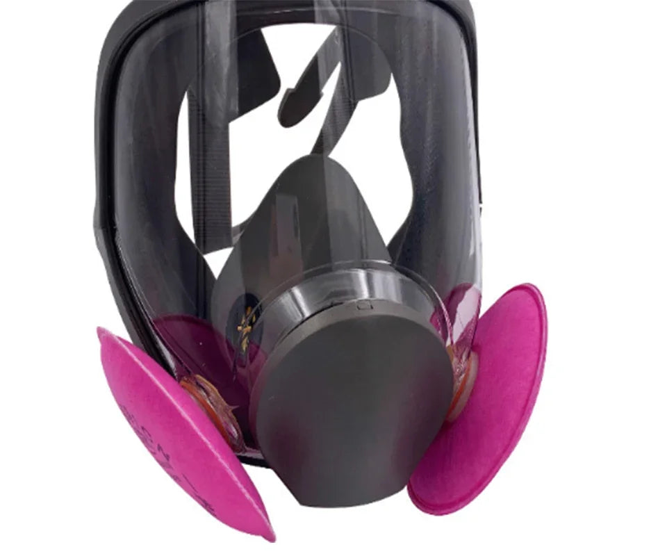 Fog-Proof 6800 Full Face Gas Mask Respirator Sets Industrial Painting Spraying Respiration Safety Work Protective Respirador