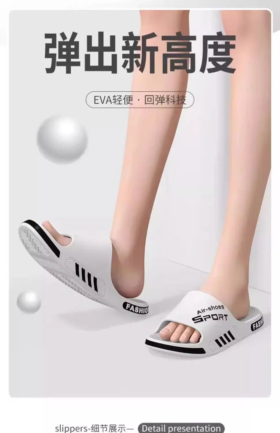 New 2025 Slippers for Men Slipper Thick Bottom Super Soft Men's Shoe Wearing Outside Flip Flop Sandals House Shoes Odorless Feet