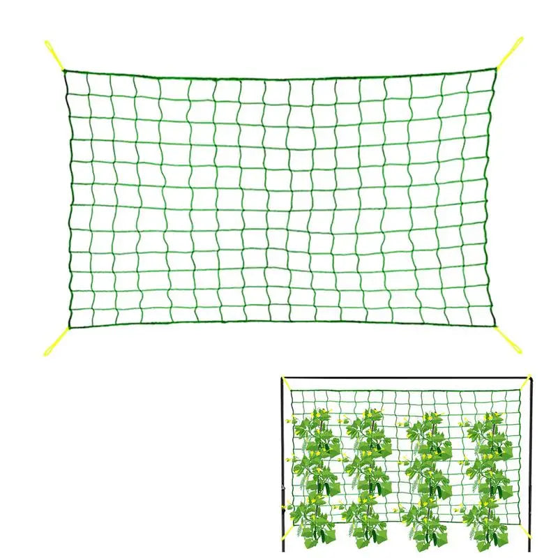 Trellis Netting Durable Garden Netting for Climbing Plants Heavy-Duty Elastic Plant Net Sturdy Grow Net Mesh Net for Beans