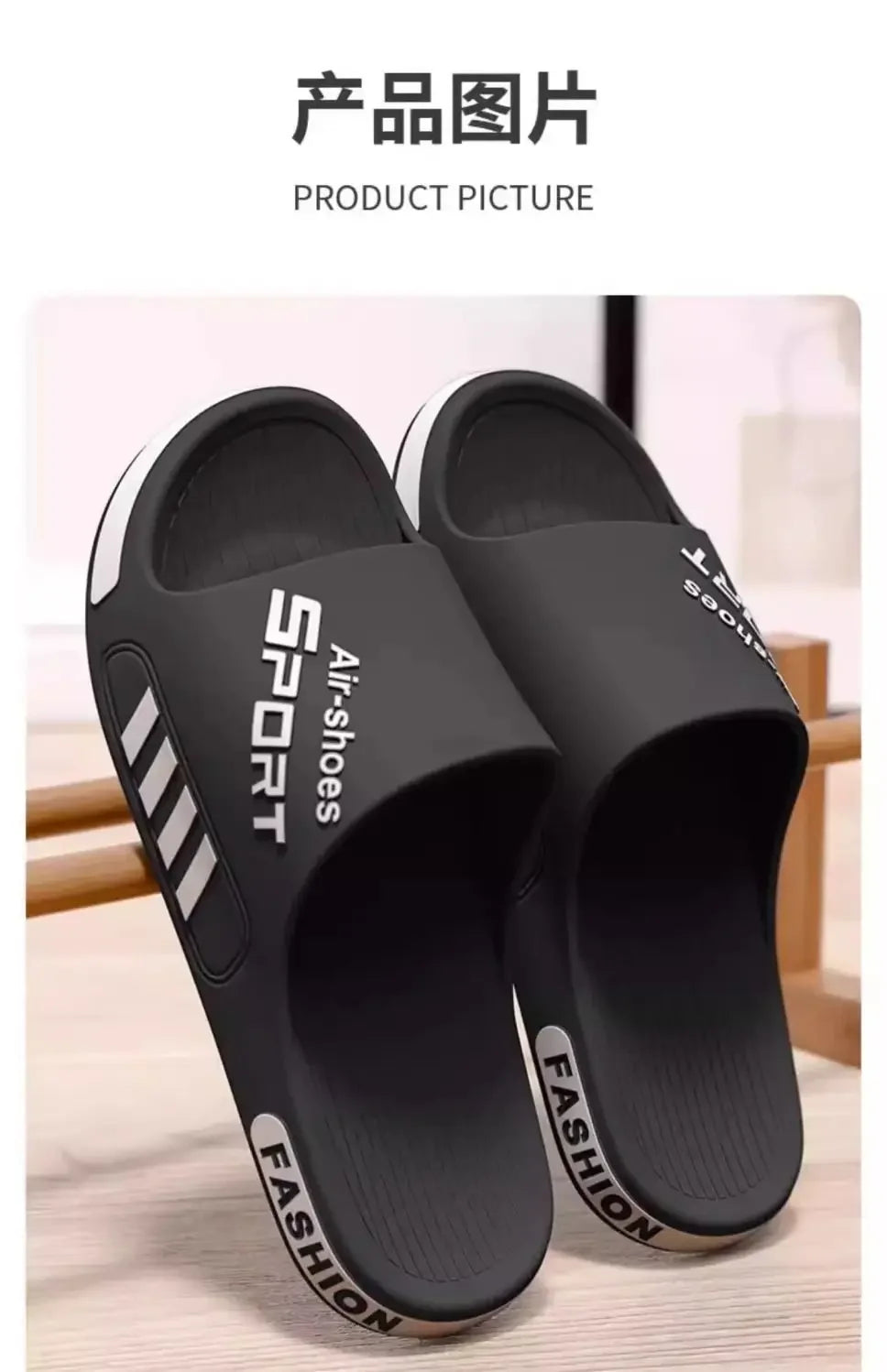 New 2025 Slippers for Men Slipper Thick Bottom Super Soft Men's Shoe Wearing Outside Flip Flop Sandals House Shoes Odorless Feet