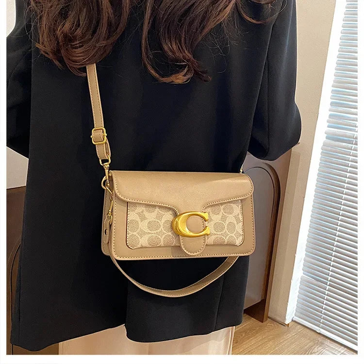 Retro Crossbody Bag Casual Single Shoulder Bag Outdoor Travel Handbag Women's Fashion Trendy Bag Versatile Handbag