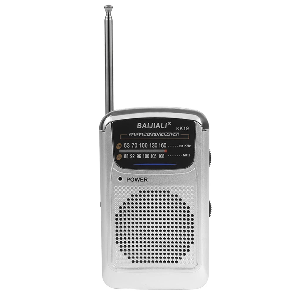 Outdoor Radio Dual Band Digital Radio SW/AM/FM Stereo Radio Battery Operated Telescopic Antenna for Indoor Outdoor Emergency Use