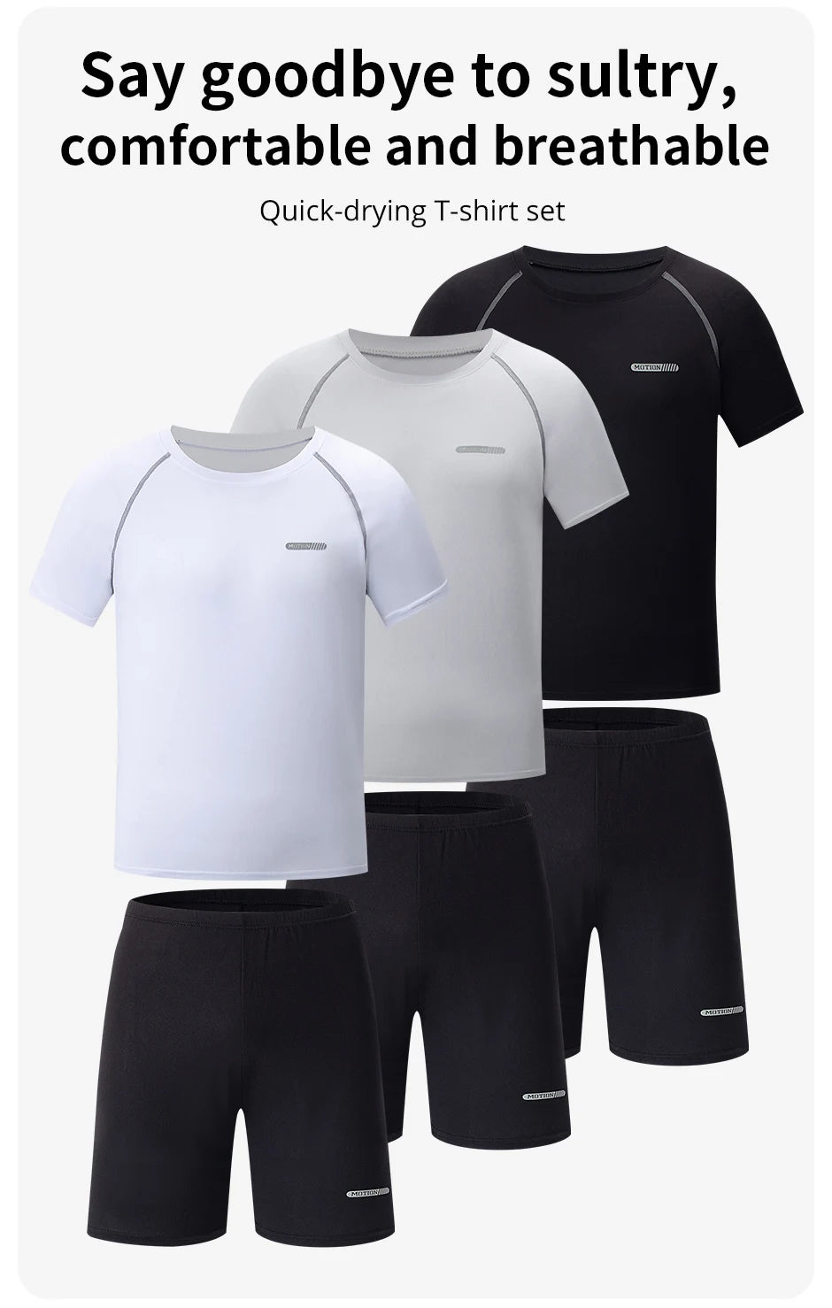 Children's solid color quick-drying sports suit 14+ boys and girls running training 2-piece leisure Joker sports suit