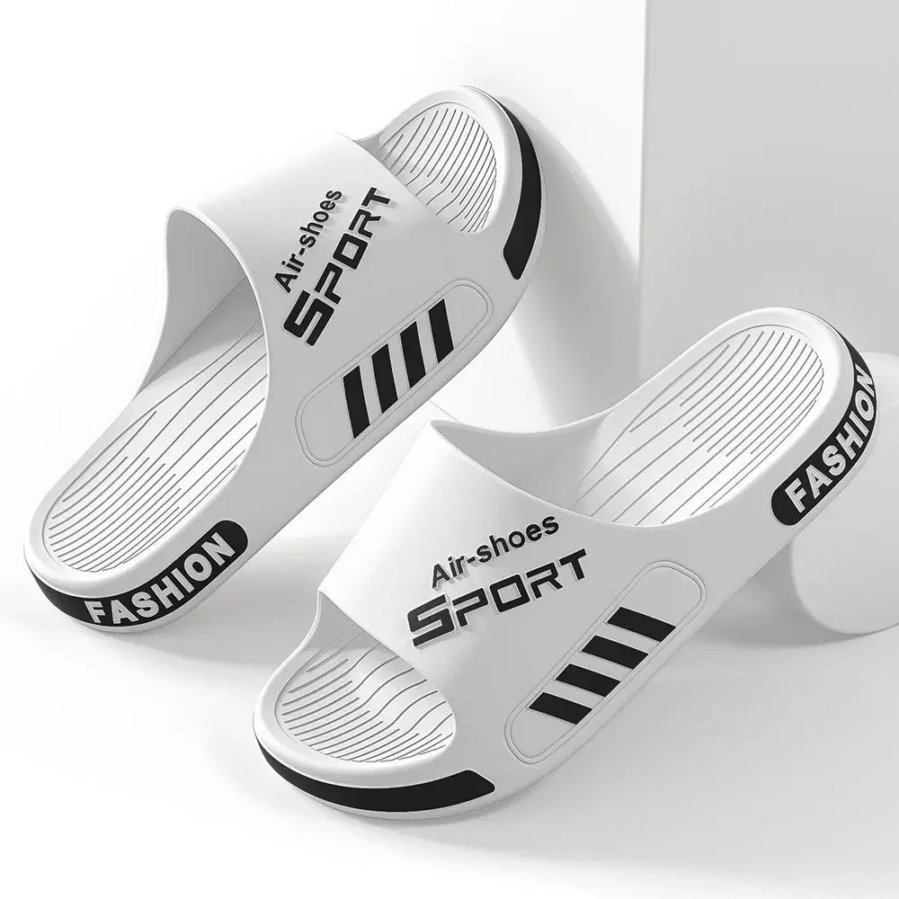 New 2025 Slippers for Men Slipper Thick Bottom Super Soft Men's Shoe Wearing Outside Flip Flop Sandals House Shoes Odorless Feet