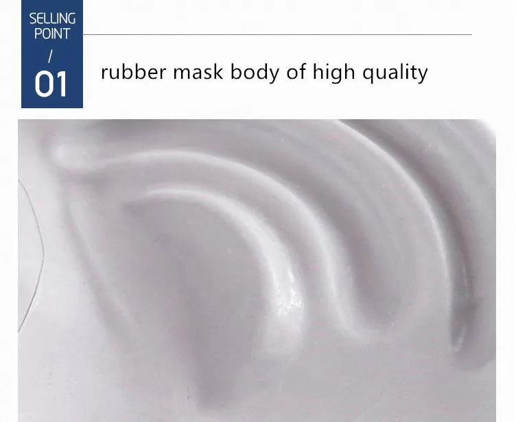 2 in 1 chemical gas mask respirator classic style rubber material full face protection industrial spray paint respirator