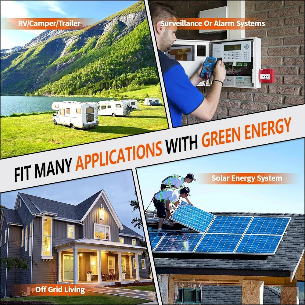 48V 100AH LiFePO4 Battery Pack Built-in BMS Lithium Iron Phosphate Cells For Replacing Most of Backup Power Home Energy Storage