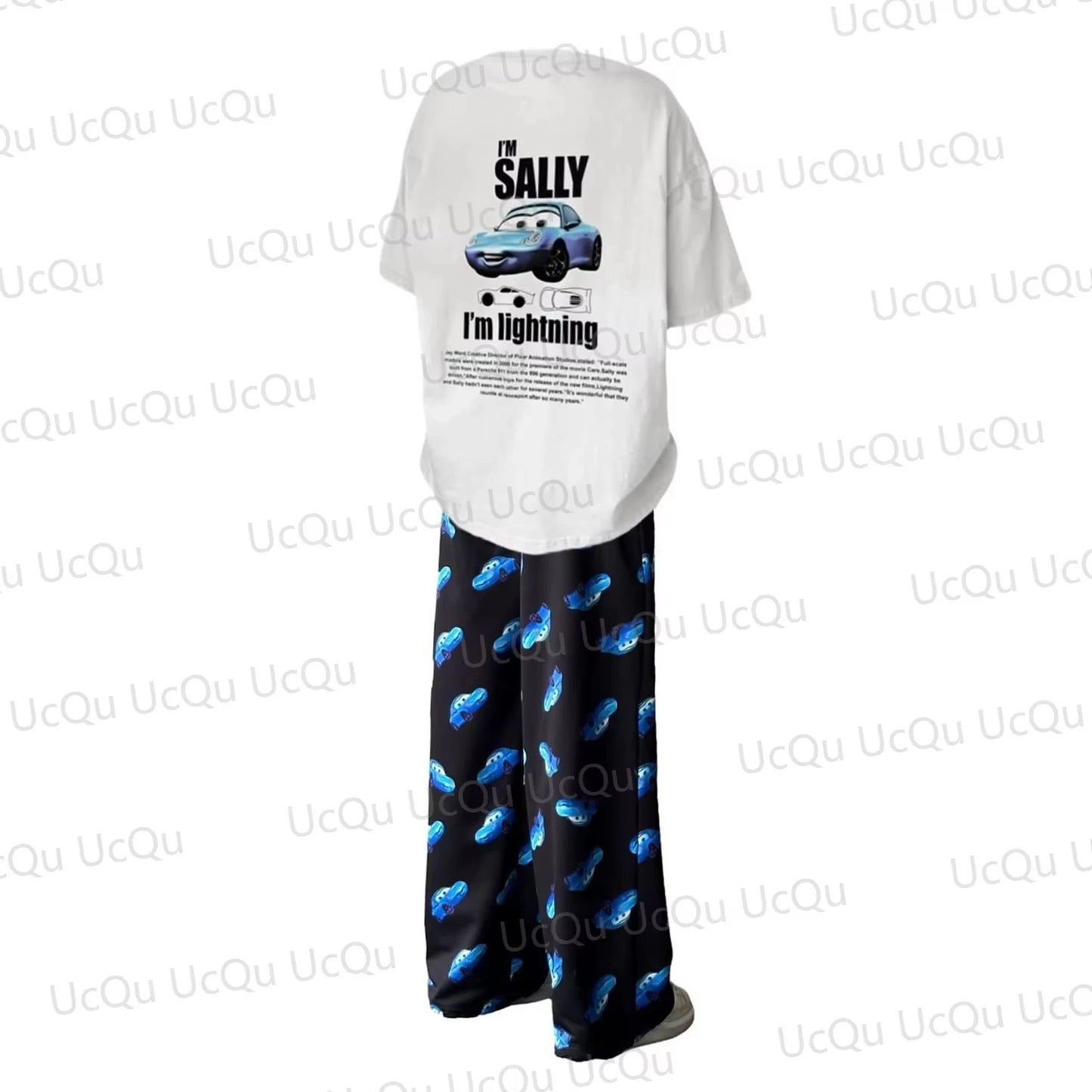2025 Cartoon The Spiders & Bats Summer Cotton T-Shirt With Pajama pants Oversized Suit For Adult/Kids Couple Matching Clothes