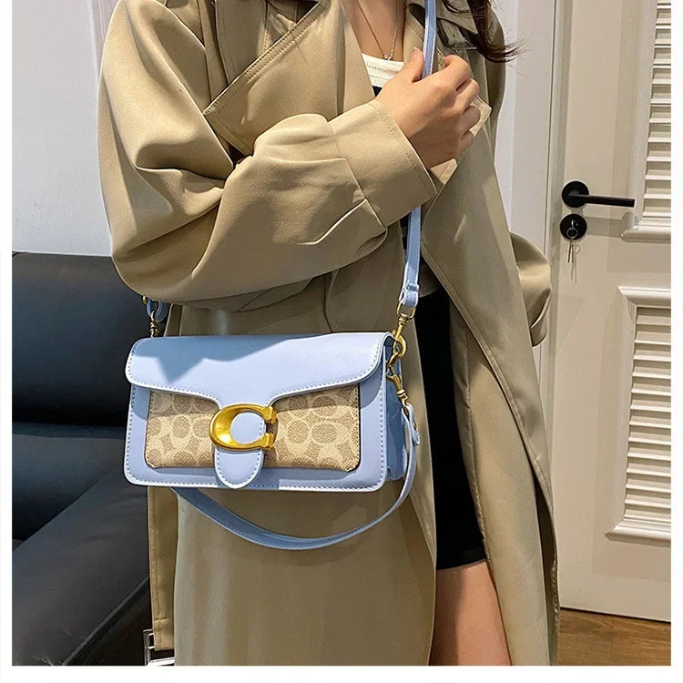 Retro Crossbody Bag Casual Single Shoulder Bag Outdoor Travel Handbag Women's Fashion Trendy Bag Versatile Handbag