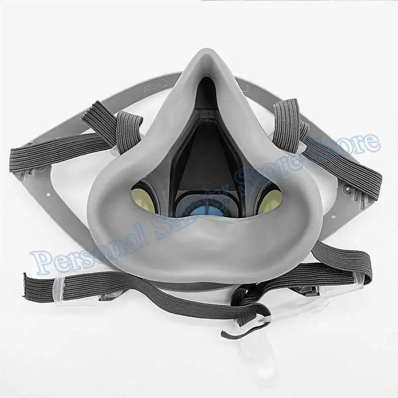 6300 Gas Mask Half-face Dust Shield Anti-fog Safety Goggles 6001 Cartridges Safety Respirator Mask Industrial Labor Paint Spray