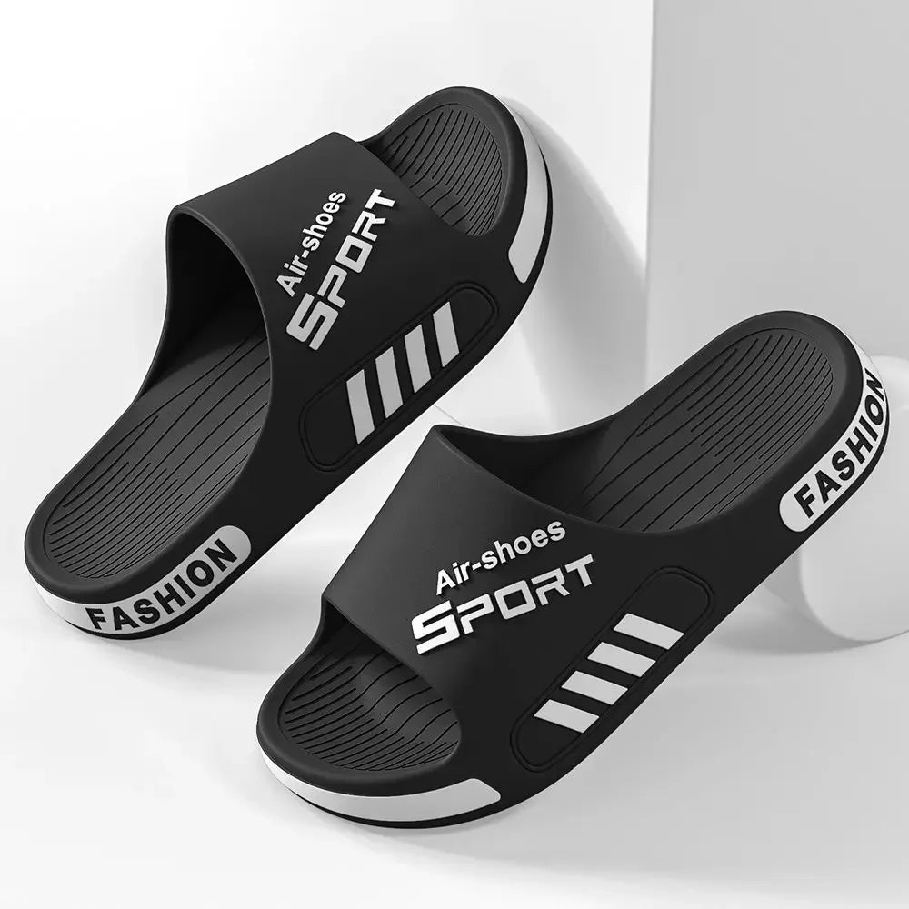 New 2025 Slippers for Men Slipper Thick Bottom Super Soft Men's Shoe Wearing Outside Flip Flop Sandals House Shoes Odorless Feet