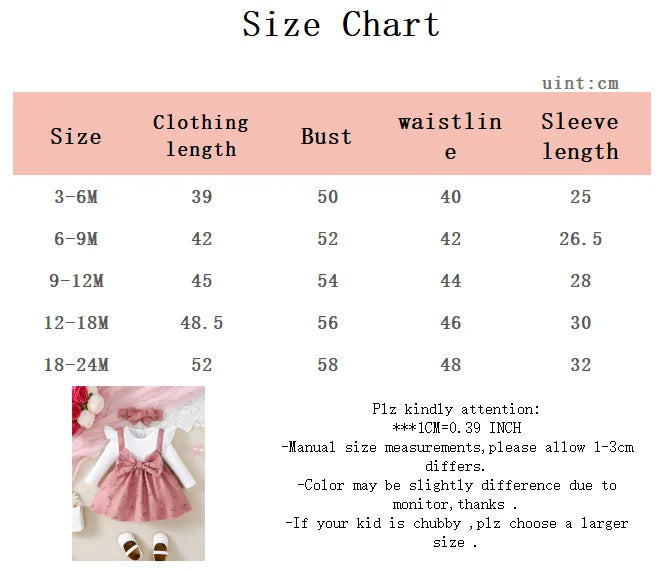 Children's Baby Girl Dress Set 2pc Color Blocking Floral Print with Big Bow Princess Knee-Length Dress And Matching Headband for 0-24 Months.