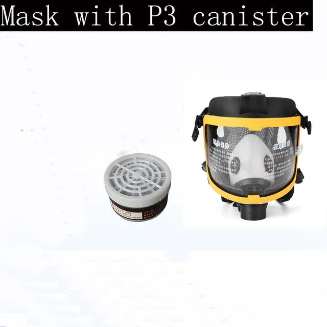 Protective Electric Constant Flow Supplied Air System Gas Mask Respirator Workplace Safety Supplie Full Face Gas Mask Respirator