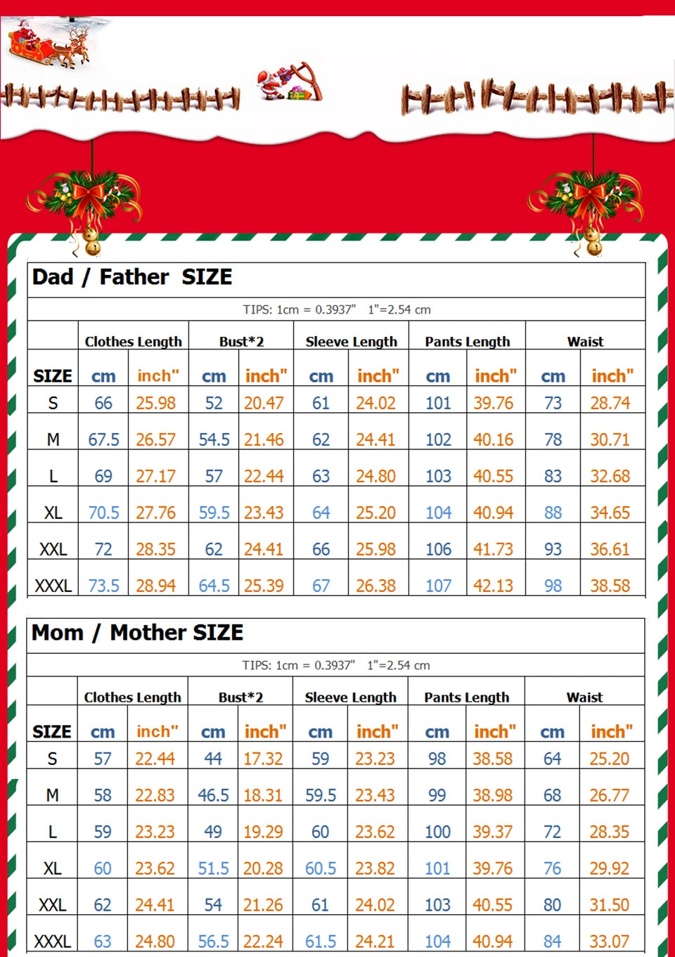 2026 Christmas Family Pajamas Matching Dad Mom And Daughter Xmas Clothes Set Adult Kids Sleepwear For Father Mother Son Outfit