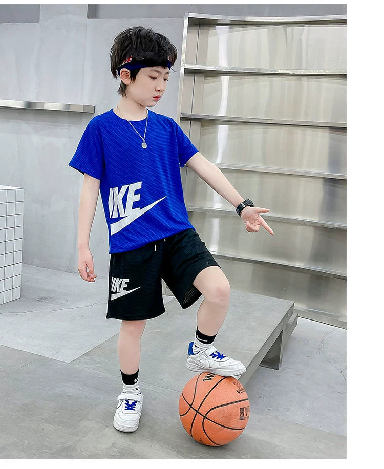 Ice Silk Quick-Drying 2024 Summer Wear Sports Soccer Uniform