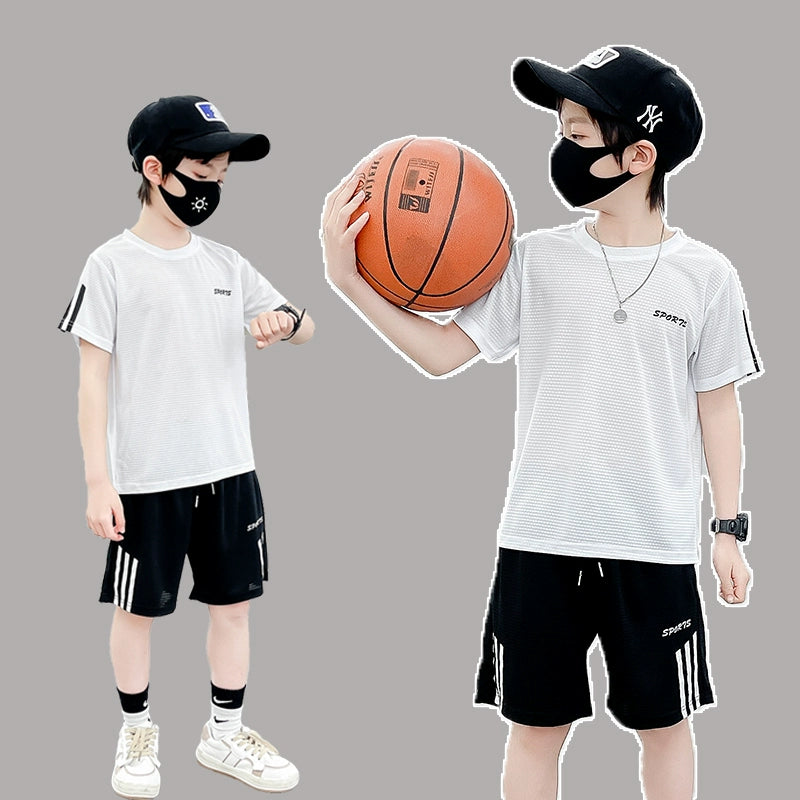 Ice Silk Quick-Drying 2024 Summer Wear Sports Soccer Uniform