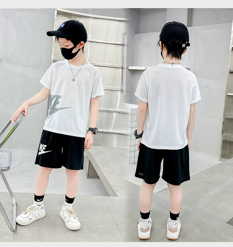 Ice Silk Quick-Drying 2024 Summer Wear Sports Soccer Uniform