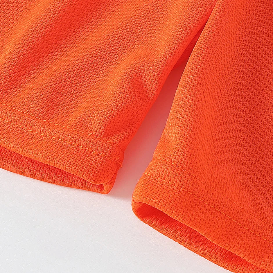 2-pieces Summer Children's Letter Quick drying Sports Suit For Boys And Girls Loose Short Sleeved T-shirt Outdoor Casual Shorts