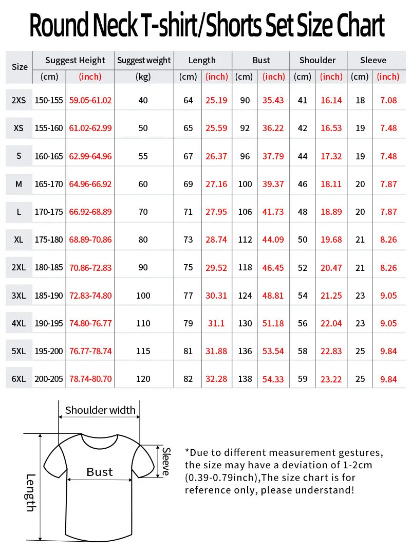 Summer T-shirt Loose Couple Sports Style Jersey Round Neck Breathable Fashionable Print Digital Trend Plus Short Sleeved Shirt