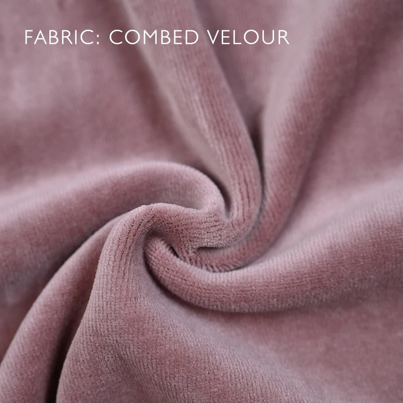 AA-Velour and striped layered set kids clothes sibling matching girl dress boys top baby romper v neck children family matching