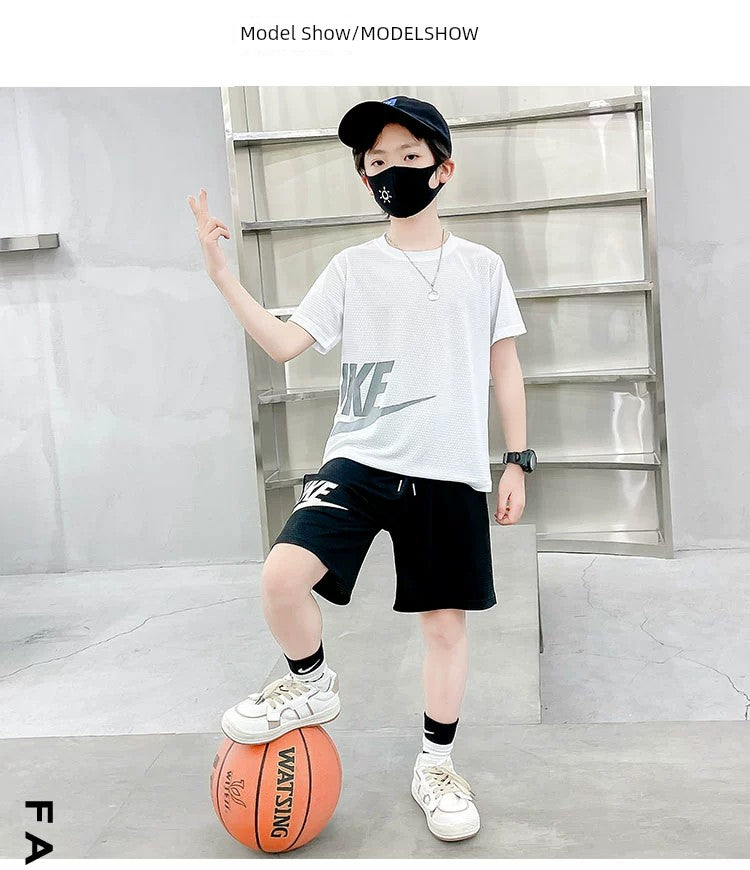 Ice Silk Quick-Drying 2024 Summer Wear Sports Soccer Uniform