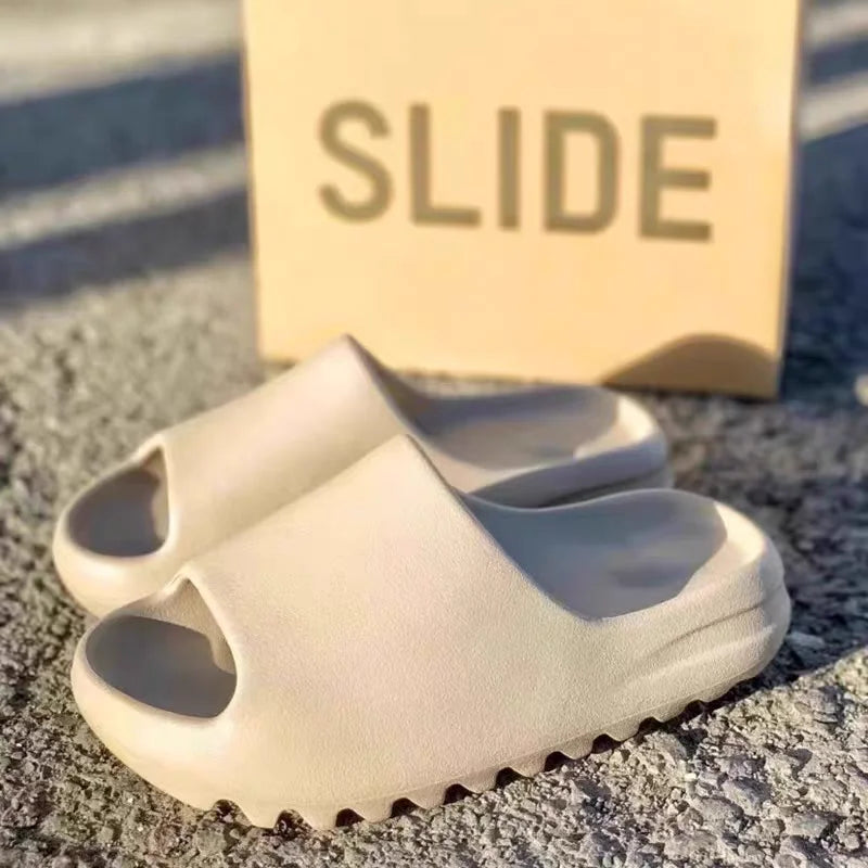 Unisex House Shoes Non-Slip thick Soft Platform Slide Sandals for Women Men Indoor Outdoor Shower Bathroom Slipper for Adult