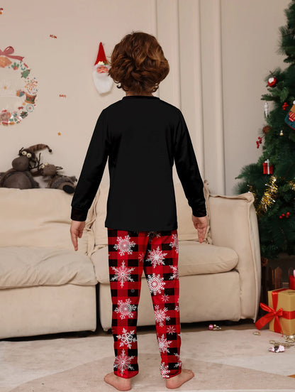 2024 Baby Boys Girls Winter Clothes Mother And Daughter Dad Sleepwear Printed Pajamas Set Family Christmas Matching Outfit