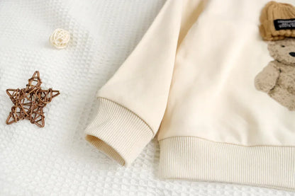 Family Matching Outfits Mom Dad and Son Sweatshirts Newbonr Bodysuit Mother Daughter Girl Same Tops and Plaid Skirts Clothes Set