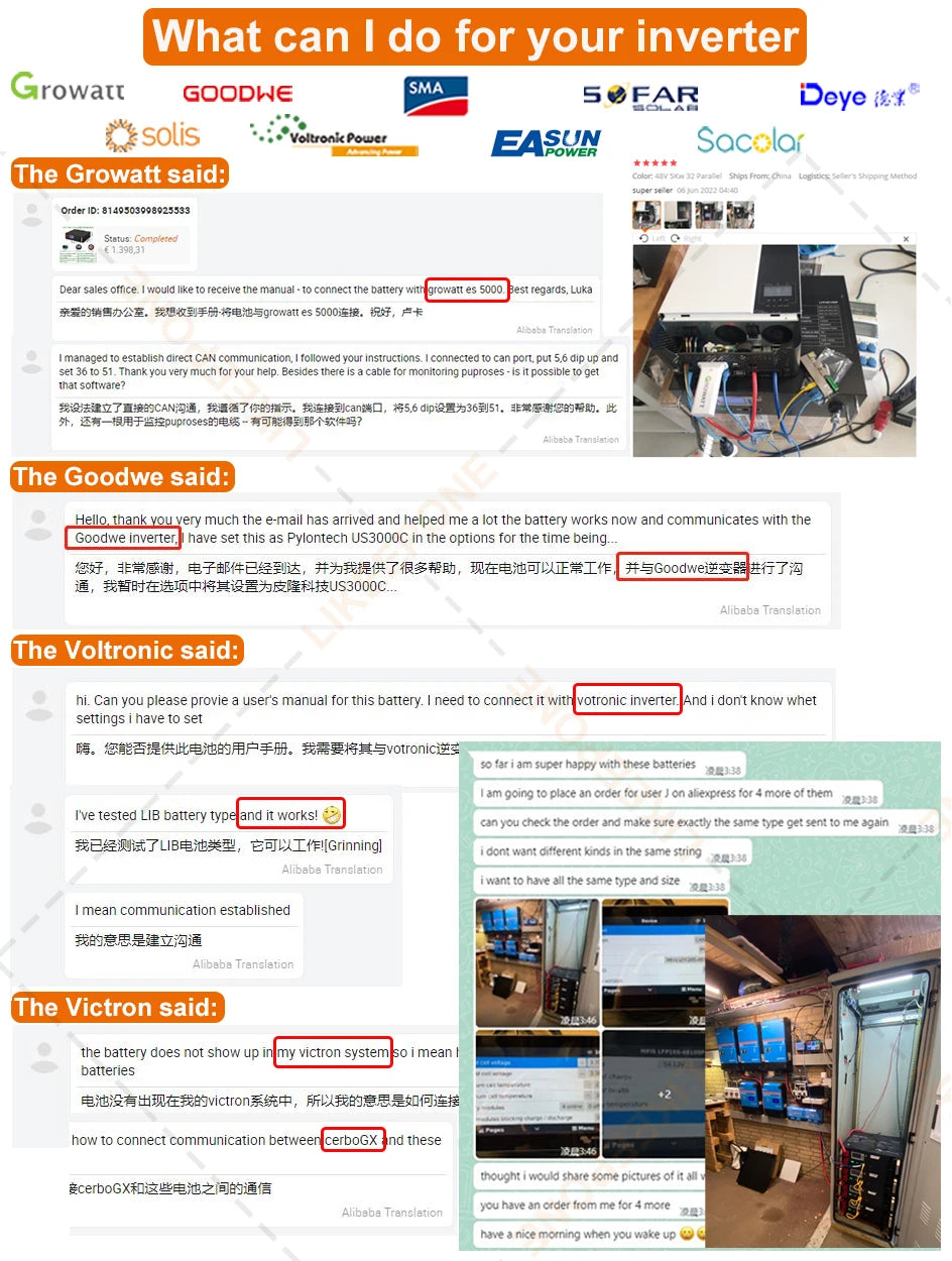 LiFePO4 48V 300Ah 15Kwh Battery 51.2V 100Ah 200Ah 120Ah 150Ah Lithium battery 6000 Cycles 48V Solar Energy Storage Akku EU STOCK