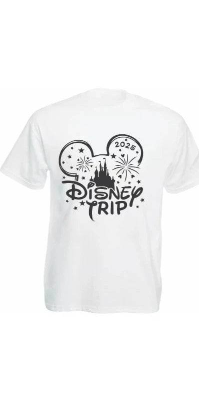 2025 Summer Personalized Disney Trip 2025 T-Shirts Disney 2025 Family Matching Unisex Tee