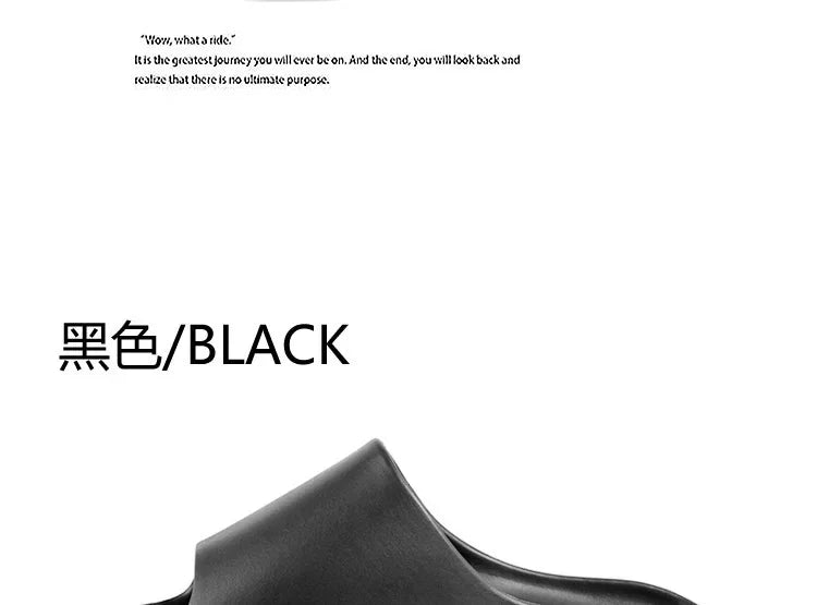 Unisex House Shoes Non-Slip thick Soft Platform Slide Sandals for Women Men Indoor Outdoor Shower Bathroom Slipper for Adult