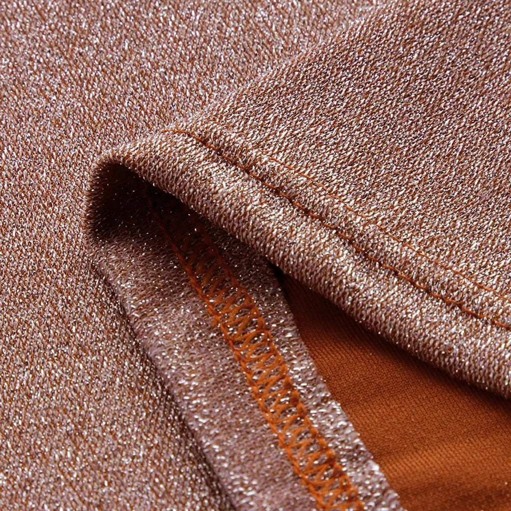 Women Bodycon Prom Dresses Elegant Sequined Tassels Long Sleeve Evening Dresses Solid Color Wrap Evening Party Dresses For Women