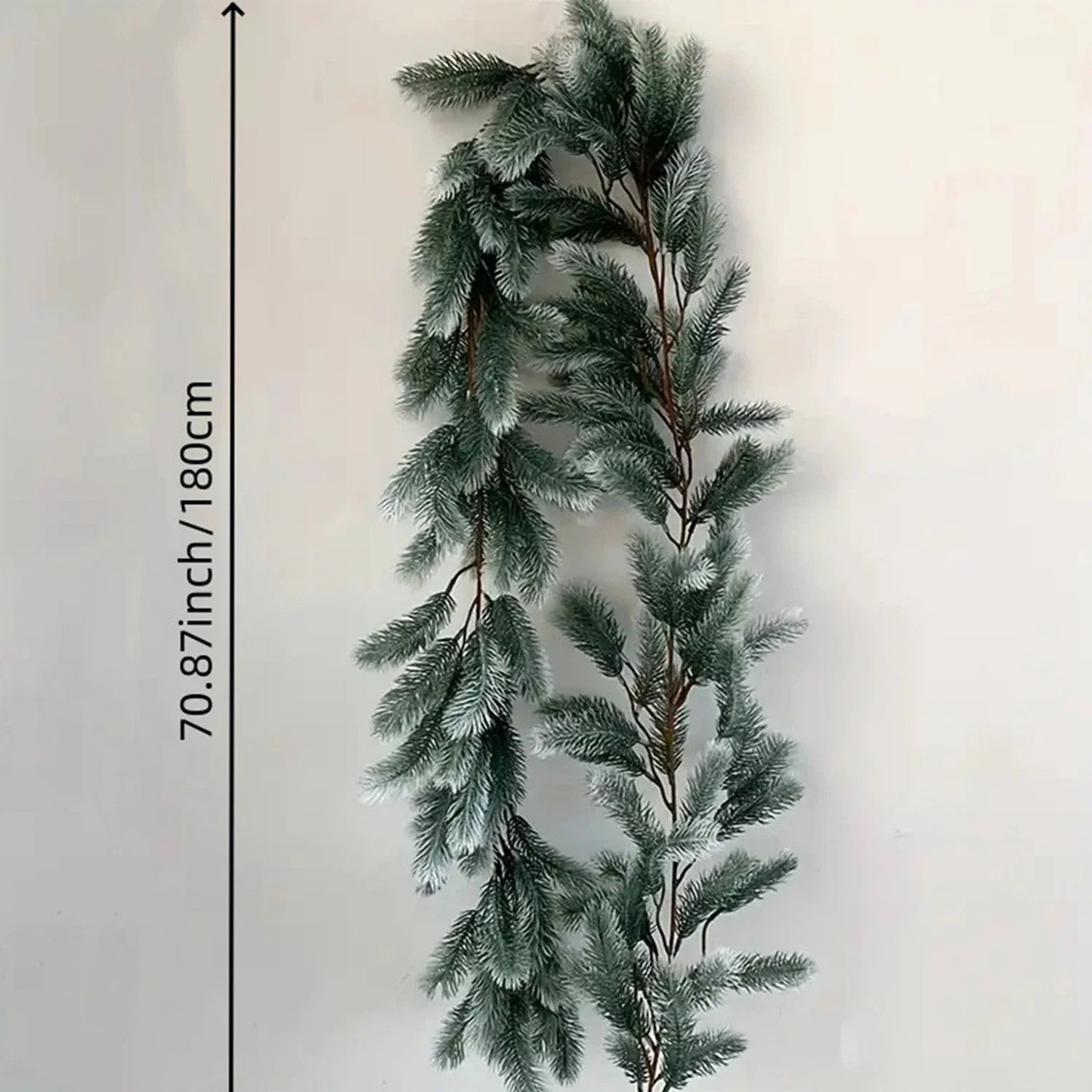 1Pc Artificial Green Plants Christmas Tree Garland Home Party Decorative Outdoor Yard Pine Tree Rattan Hanging Hot Sale Products