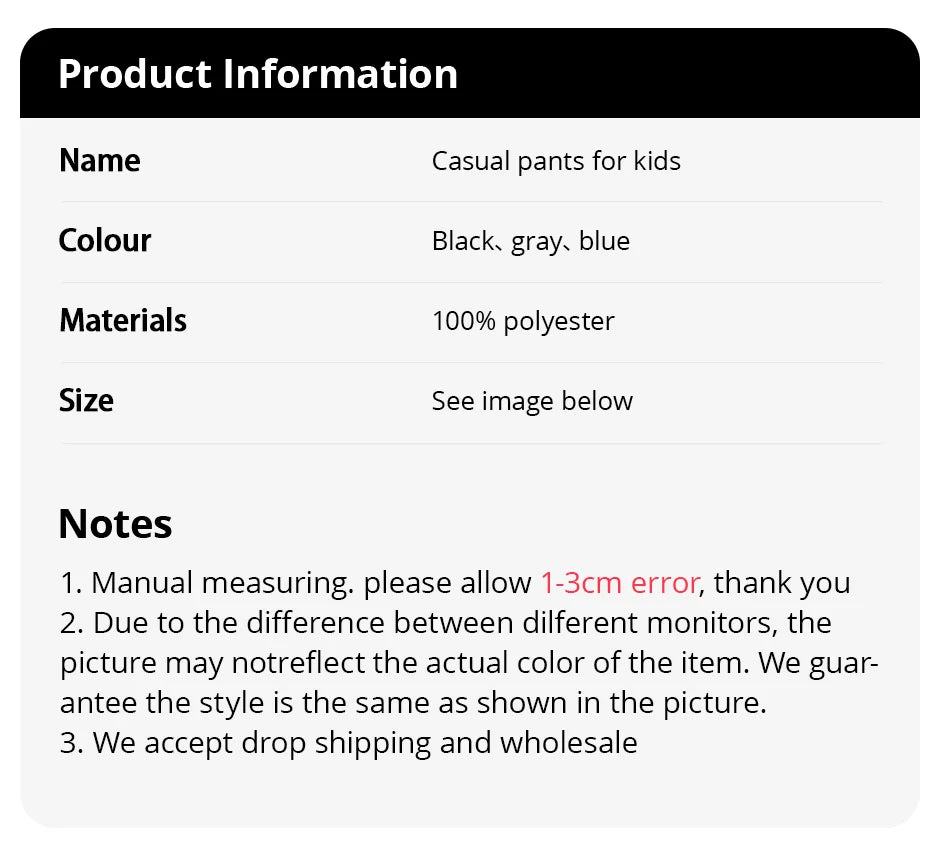1/3 Pcs Children's Waffle Solid Color Sports Pants Boys Casual Joker Harun Pants Elastic Waist Running Pants Girls Fashion Pants