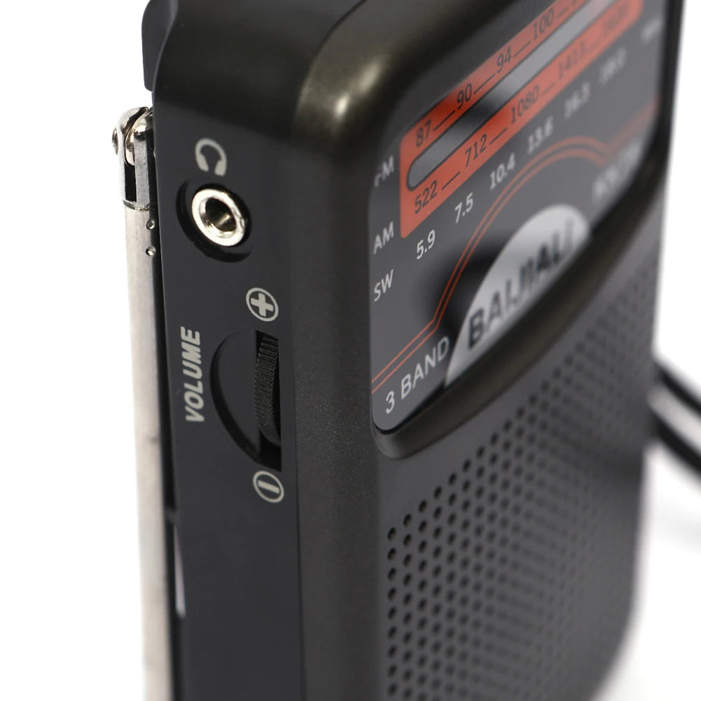 Mini Radio KK19 KK67 KK78 Portable Radio FM AM Battery Operated Handheld Built-in Speaker Radios For Running Walking Small Radio