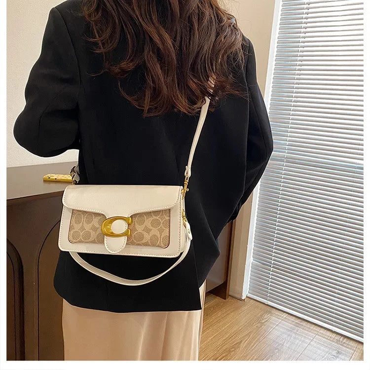 Retro Crossbody Bag Casual Single Shoulder Bag Outdoor Travel Handbag Women's Fashion Trendy Bag Versatile Handbag