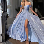 Women'S Evening Party Dress With Sparkling Sequins Silhouette Strapless Sexy And Fashionable High Tall Formal Dresses For Women